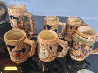 Vintage german design mugs made in Japan