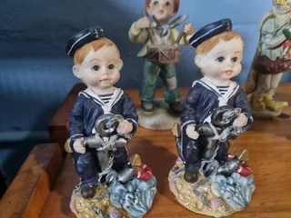 Ceramic clowns and stuff