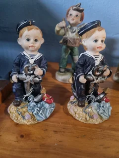 Ceramic clowns and stuff