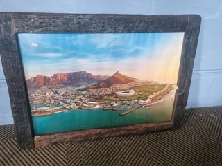 Vintage wooden solid frame