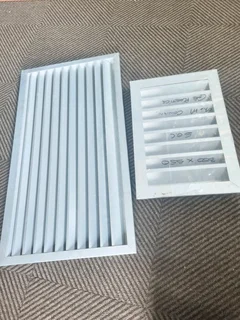 Alluminium vent cover