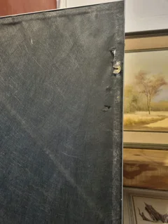 Wall mounted projector screen