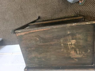 Old tea trolley with wheels size 68x43x77cm