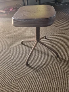Vintage rotating stool