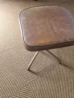 Vintage rotating stool