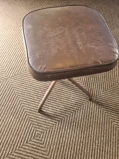 Vintage rotating stool