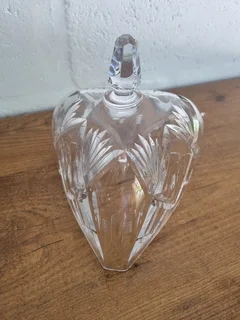 Akta Kristall butter dish lid only