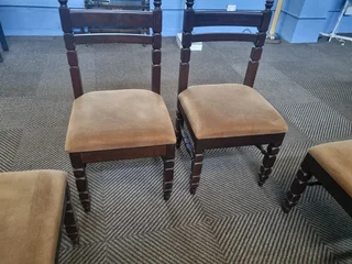 Imbuia 6 dinning chairs