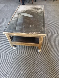 Old 2 tier trolley with wheels