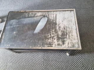 Old 2 tier trolley with wheels