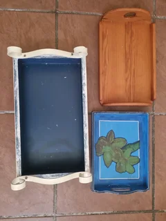 Wooden trays