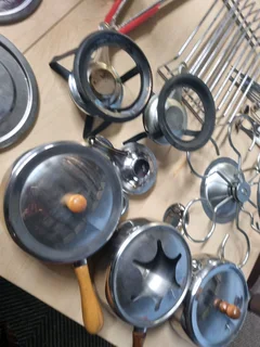 Camping steel barbecue stuff