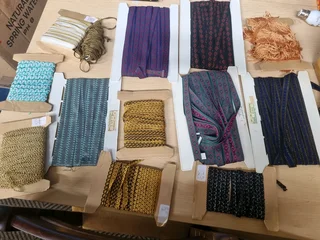 Assorted fringe trim