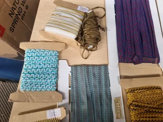 Assorted fringe trim