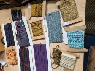 Assorted fringe trim