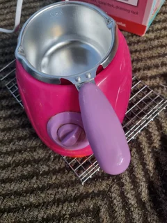 Safeway chocolate fondue set with recpie book