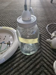 Glass lamp light and stuff