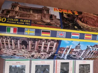 60 slides printed on Kodak films