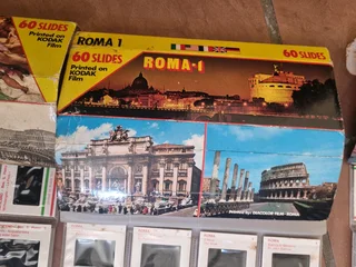 60 slides printed on Kodak films