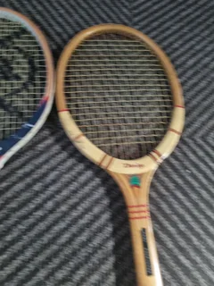 Vintage wooden rackets