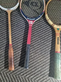 Vintage wooden rackets