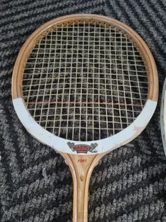 Vintage wooden rackets