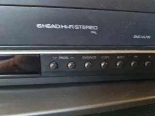 Philips tube tv with dvd/vcr player