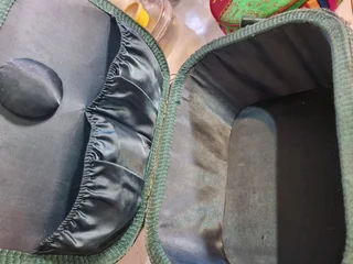 Sewing baskets with stuff