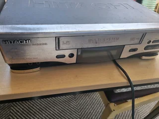 3 vcr with video cassettes