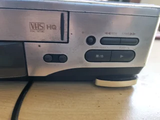 3 vcr with video cassettes