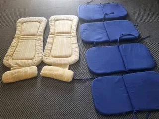 Lounge and chair cushions