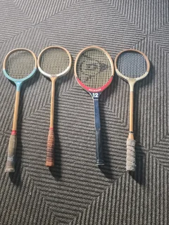 Vintage various rackets
