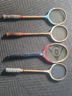 Vintage various rackets
