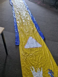 Kids lawn water slides