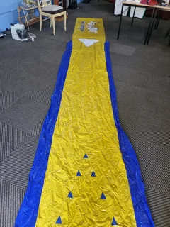 Kids lawn water slides