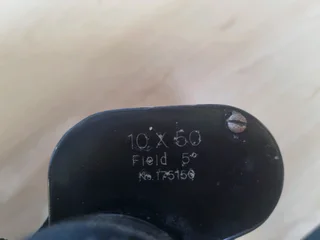 Old  binocular with case