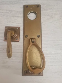 Brass door knocker