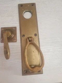 Brass door knocker