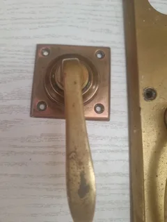 Brass door knocker