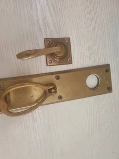 Brass door knocker