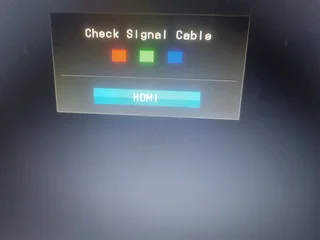 Samsung monitor screen with hdmi port