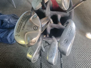 Bullet golf clubs with bag