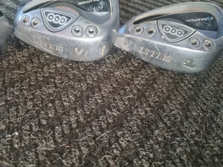 Bullet golf clubs with bag