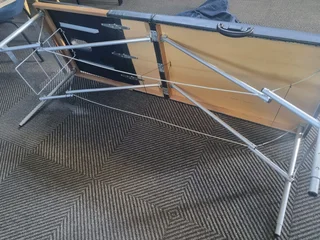 Portable massage bed with bag