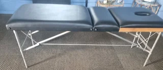 Portable massage bed with bag