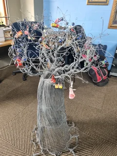 Wire Christmas tree