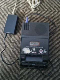 Vintage Philips 710 transcription system