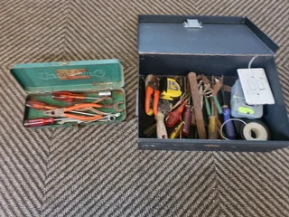 Hand tools with metal boxes