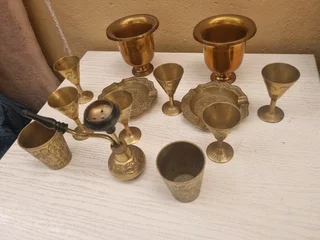 Brass small figurines