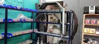 Sandblasting , Bolts nuts and trailer parts